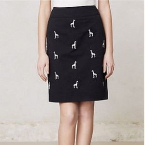 Anthropologie Leifnotes Afternoon Safari Pencil Skirt